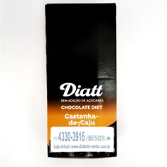 Chocolate Diet Castanha de Cajú Diatt - Display de 150g